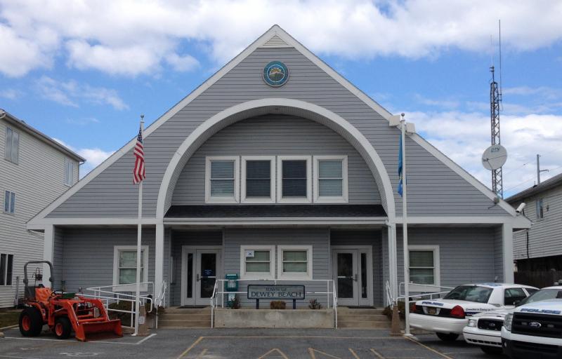 Dewey Beach officials are moving forward with plans to replace the current town hall and police department that opened in 1998; leaders say they have outgrown the space. FILE PHOTO